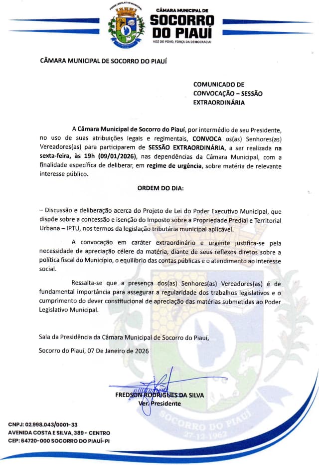 COMUNICADO