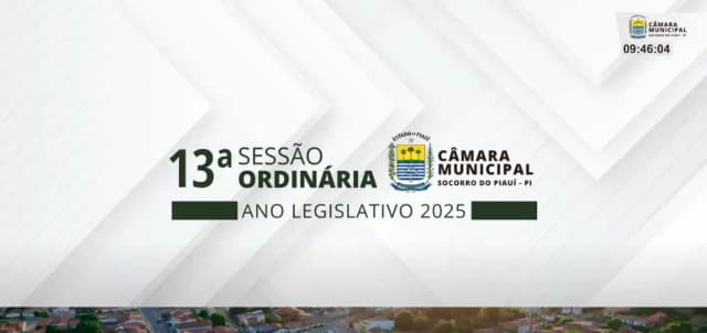 13ª Sessão Ordinária
